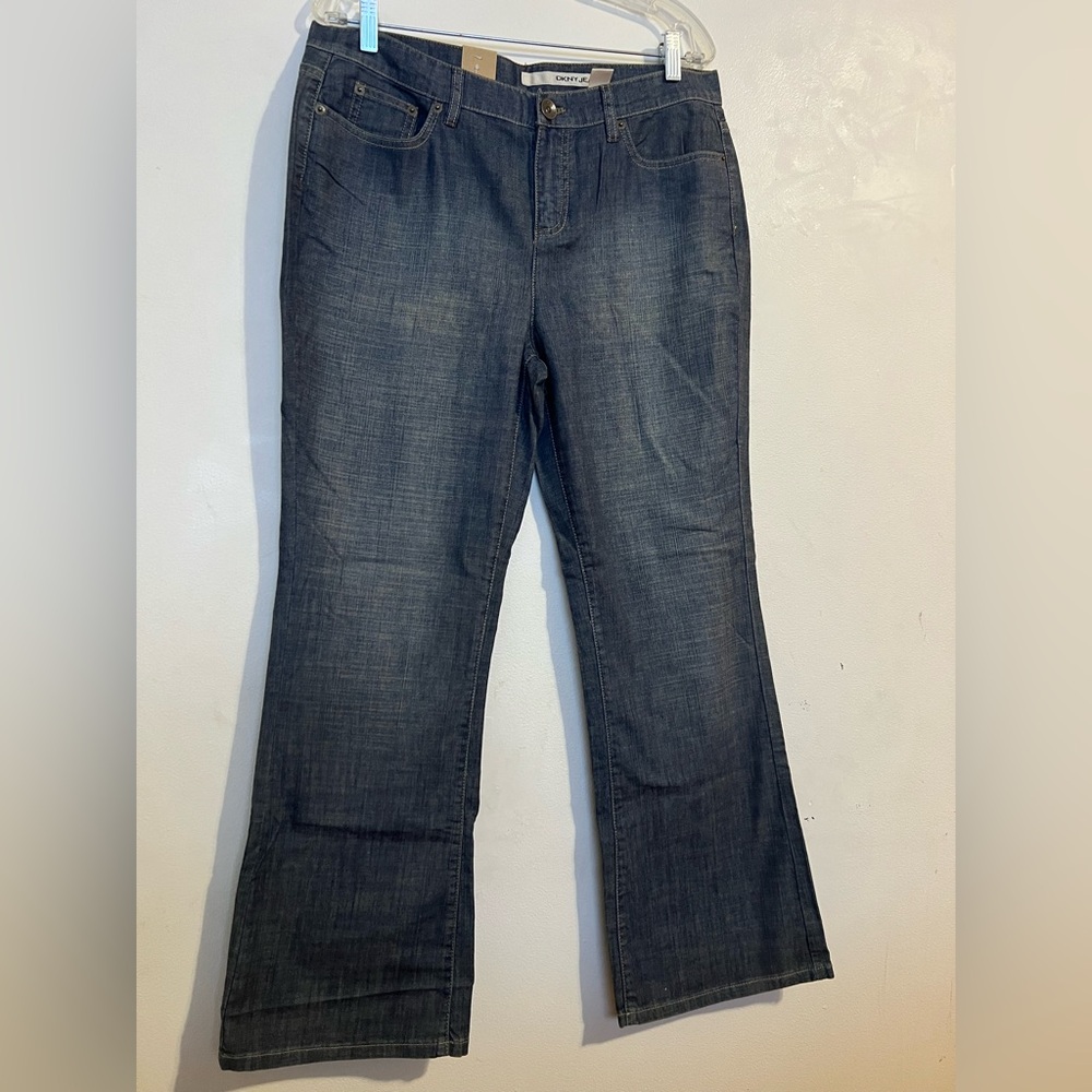 DKNY Dark Blue Flare Women's Jeans